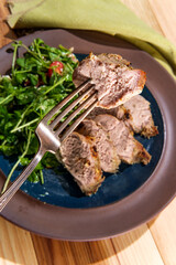 Mustard Seasoned Pork Tenderloin