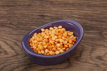 Dry peas for cooking