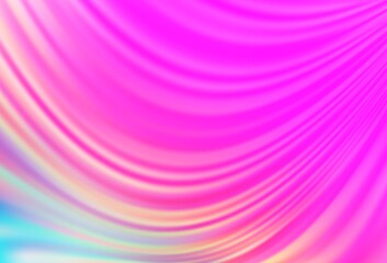 Obraz premium Light Pink vector template with lava shapes.