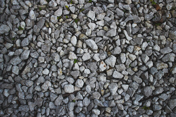 texture of a stone road
