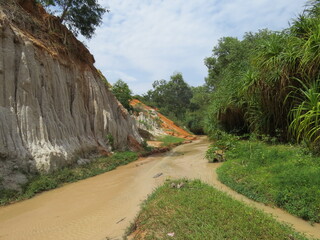 Red river canyon, Vietnam.
