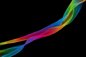 abstract decorative rainbow colors