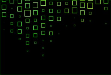 Dark Green vector texture in rectangular style.