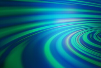 Obraz premium Dark Blue, Green vector pattern with bent ribbons.
