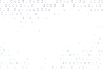 Light BLUE vector cover with circles, cubes.