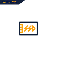 Computer hardware icon