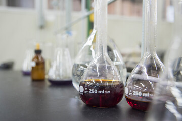 chemical laboratory glassware