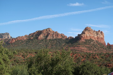 Sedona, Arizona-Hiking Trails in the desert