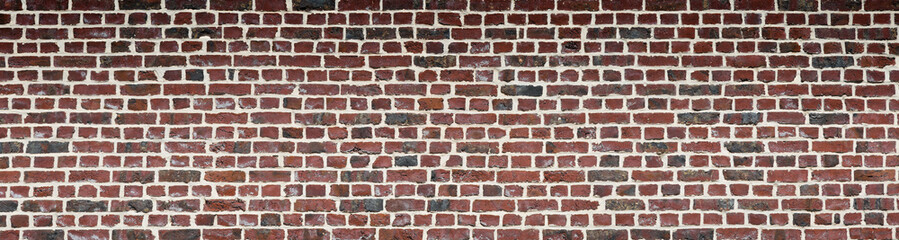 Banner aus alten Ziegelsteinen