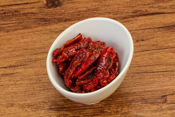 Dried tomato with olive oil