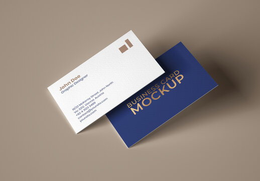 Premium Business Card Mockup