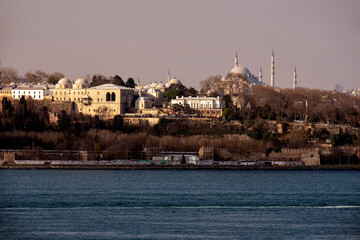 View on the Historic Istanbul Peninsula , Istanbul, Turkey