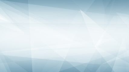 Obraz premium Abstract blue white and gray polygon triangle pattern gradient background. 3d render illustration.