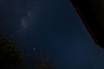 Naklejka premium Cielo nocturno