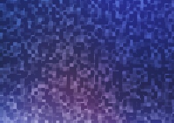 Light BLUE vector cover in polygonal style.