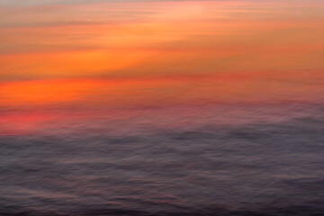 Obraz premium abstract of sunset in the sea