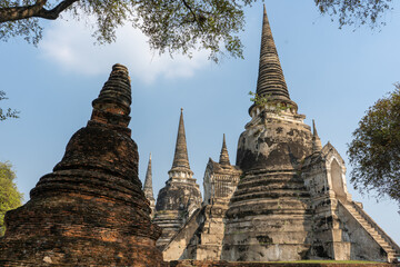 Fototapeta premium Ayutthaya Historic Park, Thailand