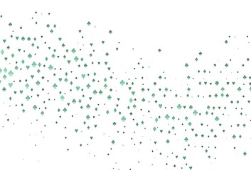 Light Black vector layout with elements of cards.