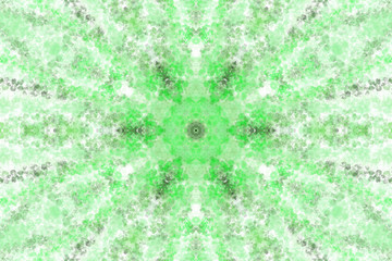 abstract green background in a mandala style
