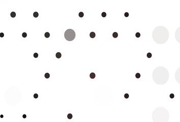 Light Black vector backdrop with dots.
