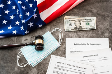 Legal documents related to the loss of purchasing power and money during the coronavirus pandemic in the United States of America.