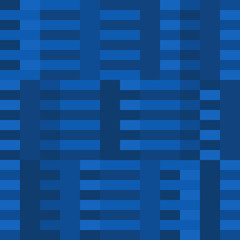 Geometric seamless pattern. Bauhaus style background. Modular grid print. Stripe, line, stroke, rectangle, ornament