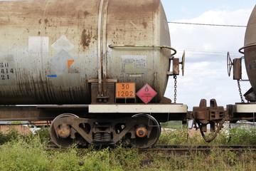 old steam train