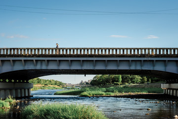 夏の賀茂大橋