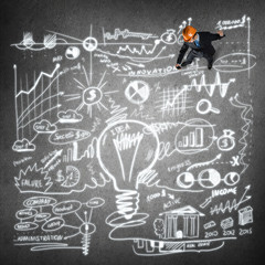 Man of construction profession