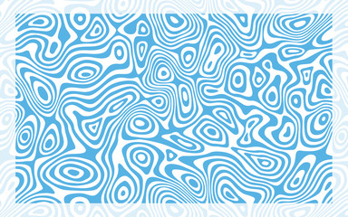 Topographic contour lines. Abstract striped seamless background