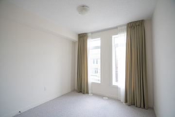 empty room with window doors