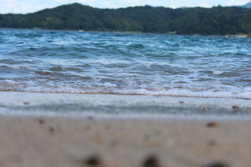 サファイアブルーの日本の海