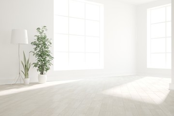 Fototapeta premium Modern interior design. 3D illustration