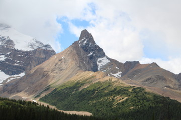 August On Hilda Peak, Jasper National Park, Alberta