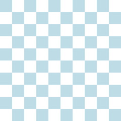 White and blue gradient squares seamless pattern. Vector illustration.