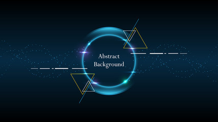 Abstract technology background Hi-tech communication concept
