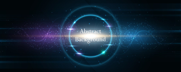 Abstract technology background Hi-tech communication concept
