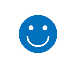 Fototapeta premium Happy emoji icon.Emoticon Icon In Trendy Design Vector Eps 10