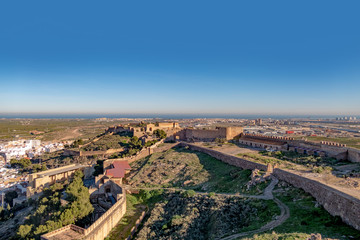 historic Sagunto castle near Valencia, Spain