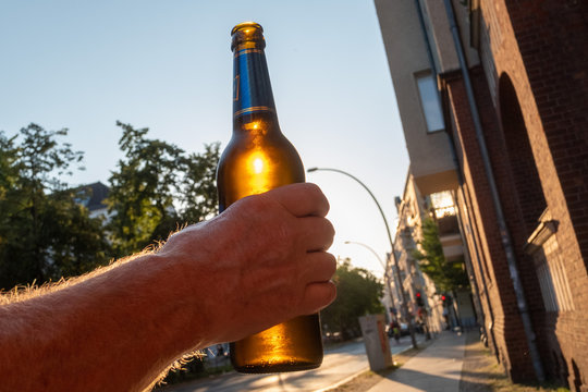 Berliner Wegbier zum Feierabend.