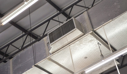 Obraz premium Air ducts in the super market.