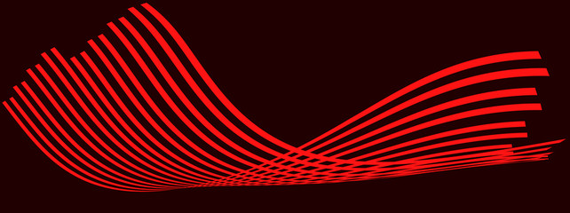 Beautiful elegant lines illustration for banner concept