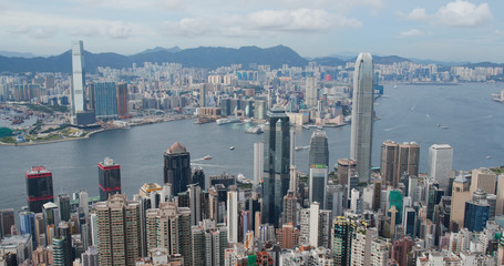 Fototapeta premium Hong Kong city