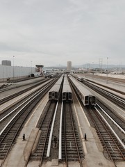 Obraz na płótnie Canvas Train yard