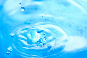 Naklejka na ściany i meble Close up of water droplet