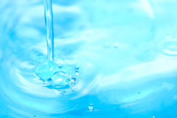 Close up of water droplet