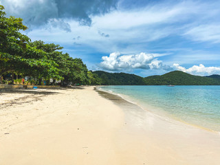 View of paradise Santhiya resort in Koh Yao Yai, island in the Andaman sea between Krabi and Phuket Thailand