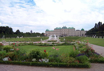 Vienna Belvedere Palace Gardens