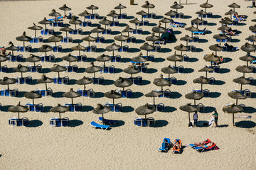 Cala Romantica, - S Estany den Mas-, Manacor, costa de Llevant. Mallorca, Islas Baleares. Spain