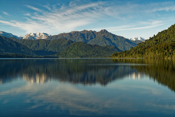 Lake Kaniere, Hokitika, West Coast, New Zealand.